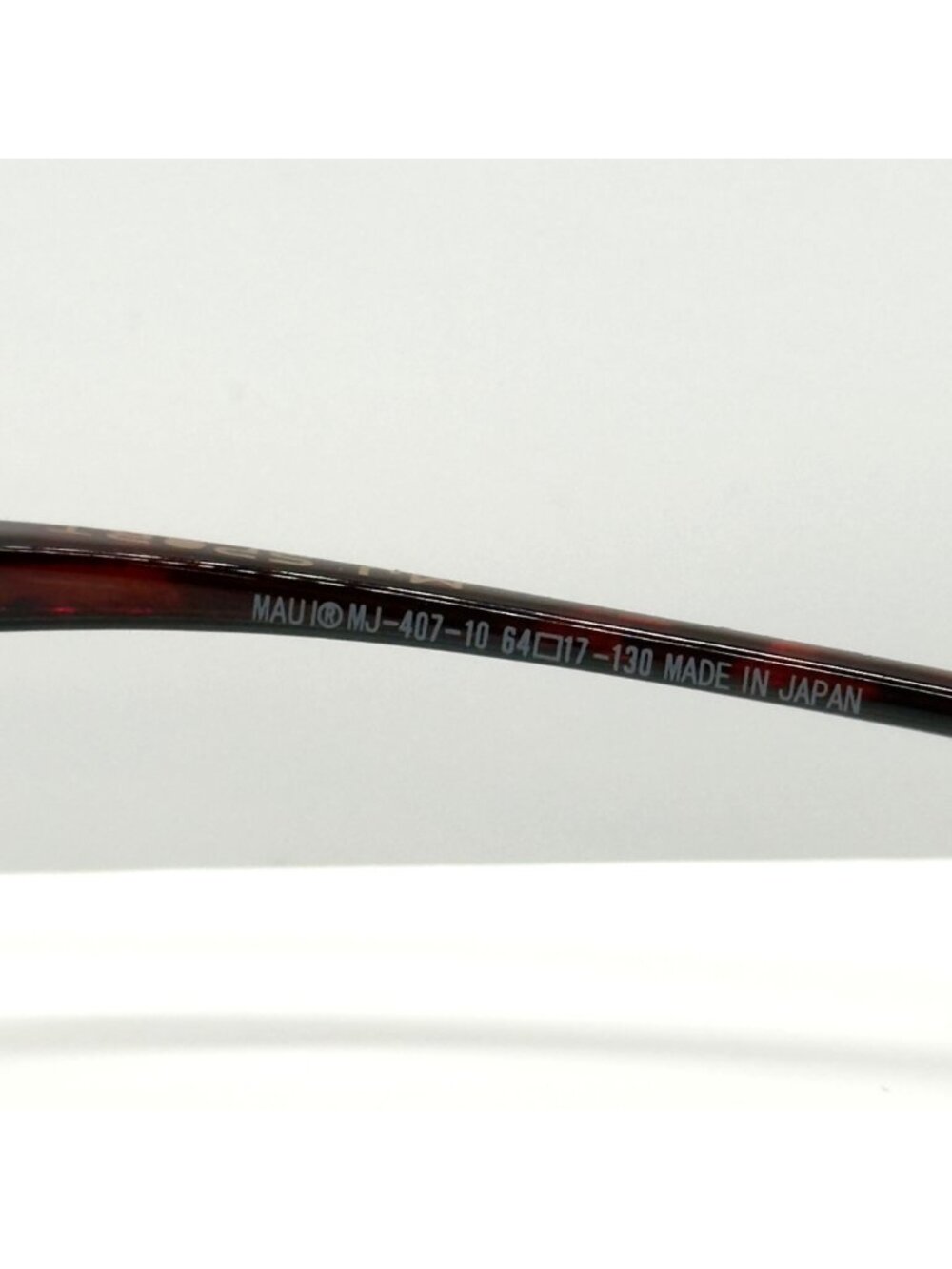 Maui Jim Ho'Okipa Sunglasses MJ407-10 Rose Lens 64-17-130 READ - Picture 5 of 12